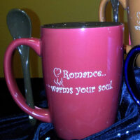 Coffee Mug Romance warms your soul (1x1)